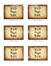 T27 - "Faith, Hope, Love" Sayings